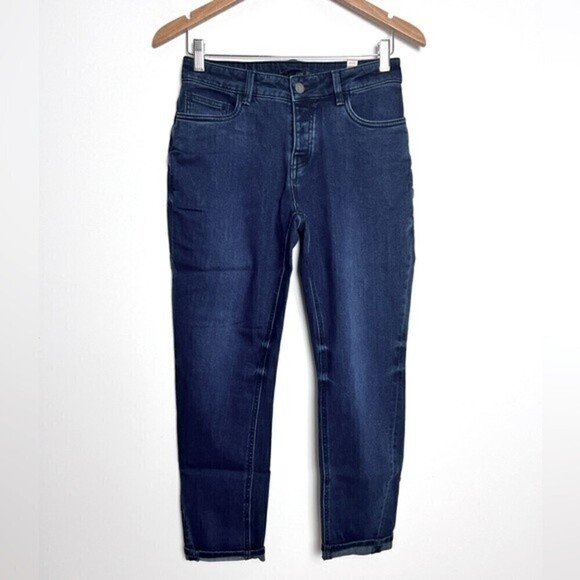 NEW Prana Buxton Deep Blue Stretch Boyfriend Fit Jeans Size 26 - Picture 2 of 8